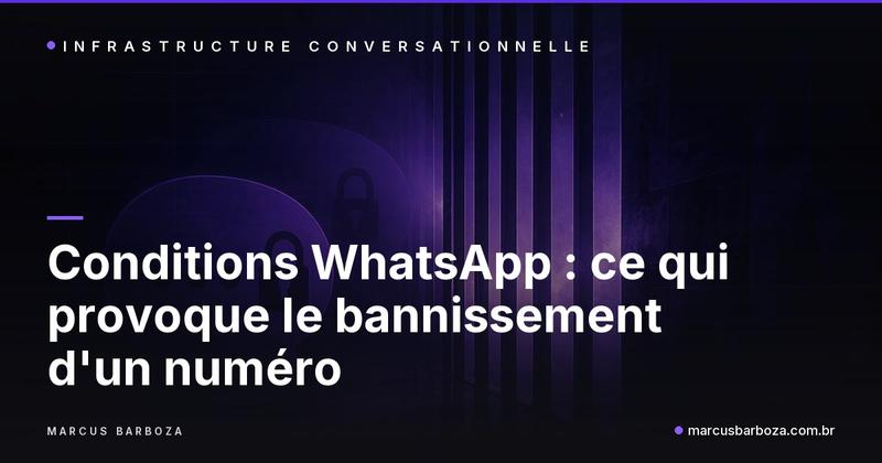 Couverture de l'article sur les conditions d'utilisation de WhatsApp et le bannissement de numéros