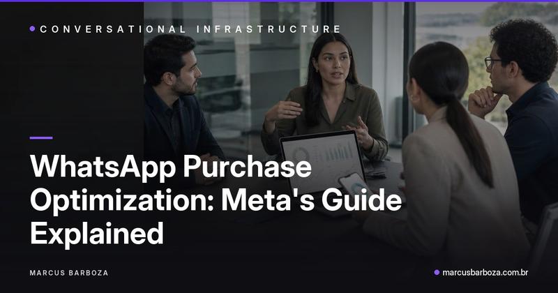 WhatsApp purchase optimization: Meta's guide explained