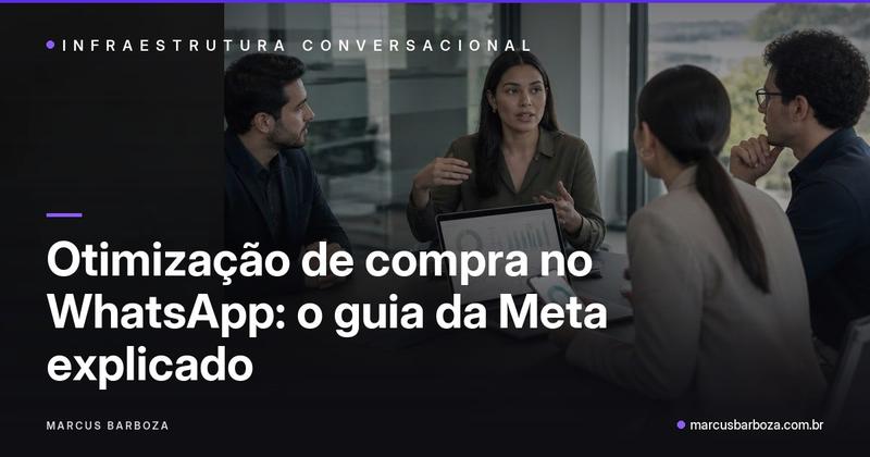 Otimização de compra no WhatsApp: o guia da Meta explicado